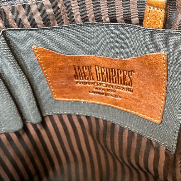 Jack Georges Voyager small backpack- Honey - Picture 4 of 5